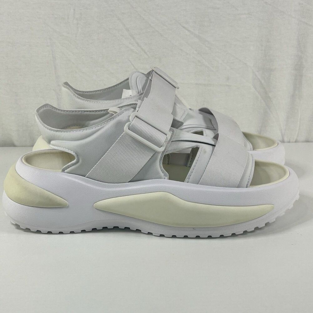 Womens Adidas Mehana Chunky Platform Sport‎ Sandals White Cream Size 11